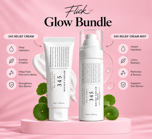 Flick Glow Bundle – 345 Relief Cream + 345 Relief Cream Mist